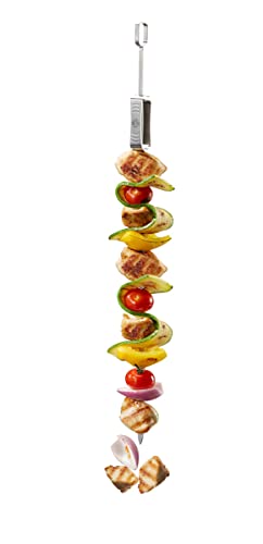 gefu-bbq-grillspie-e-5er-set-edelstahl-45-cm-mit-integriertem-abstreifer image 3