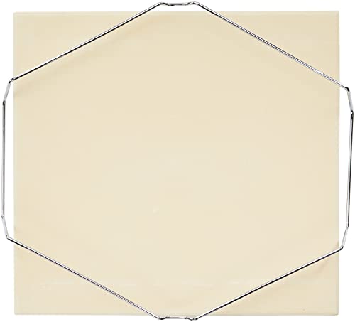 k-chenprofi-pizzastein-mit-edelstahlgestell-38x35-cm-cordierit-backstein-f-r-bac image 7