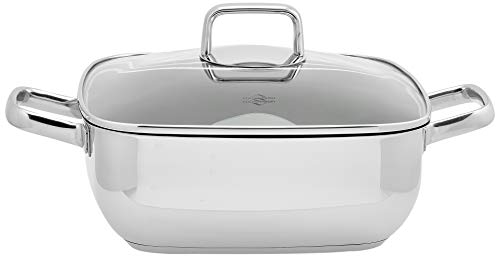 k-chenprofi-pisa-gourmetpfanne-28-x-28-cm-mit-glasdeckel-edelstahl-rostfrei-anti image 6