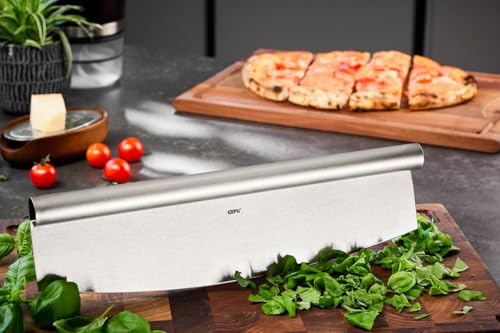 gefu-pizza-wiegemesser-darioso-35-cm-edelstahlklinge-mit-ergonomischem-durchgehe image 6