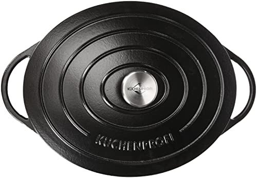 k-chenprofi-provence-bratentopf-oval-33-cm-7-l-emaillierter-gusseisen-br-ter-mit image 7