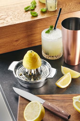 gefu-zitronenpresse-lemon-manuelle-2-teilige-edelstahl-saftpresse-mit-saftsieb-u image 7