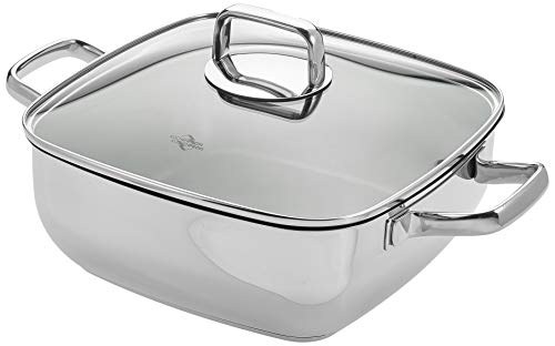 k-chenprofi-pisa-gourmetpfanne-28-x-28-cm-mit-glasdeckel-edelstahl-rostfrei-anti image 5