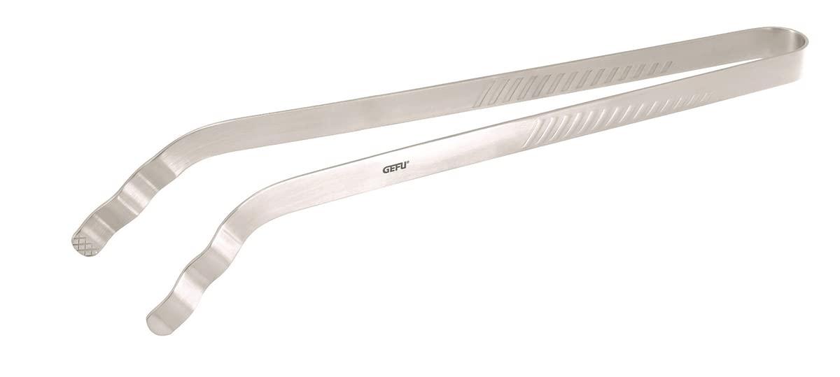gefu-onda-grillzange-35-cm-edelstahl-grillzange-mit-wellenf-rmigen-enden-f-r-sic image 1