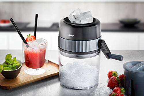 gefu-ice-crusher-slush-manueller-eiszerkleinerer-mit-edelstahlklingen-750-ml-kur image 5
