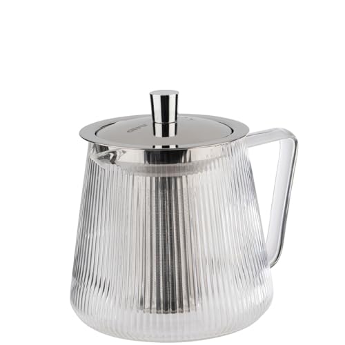 gefu-teekanne-infusa-800-ml-glasteekanne-mit-edelstahlfilter-deckel-f-r-losen-te image 6