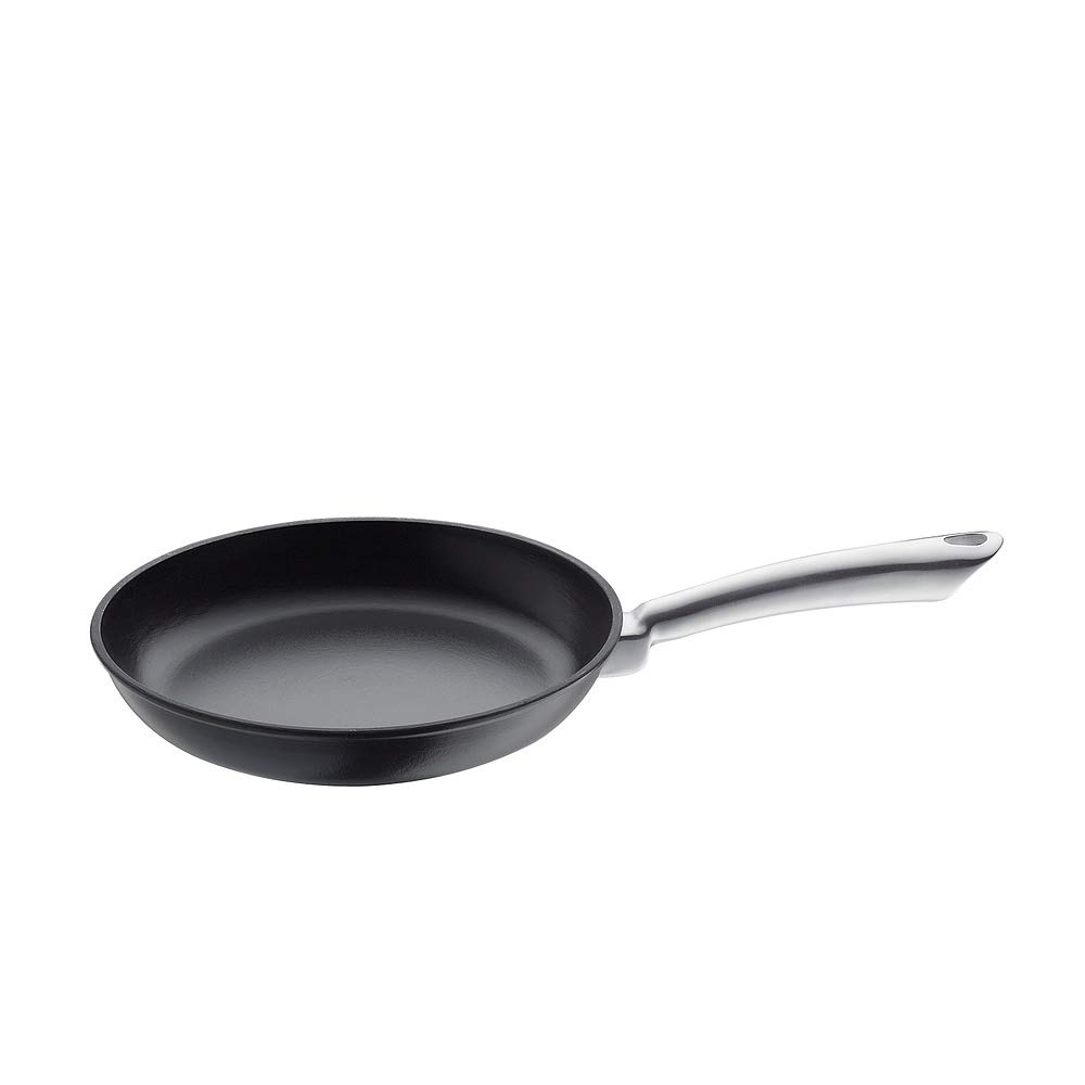 k-chenprofi-provence-bratpfanne-24-cm-emailliertes-gusseisen-schwarz-induktionsg image 1