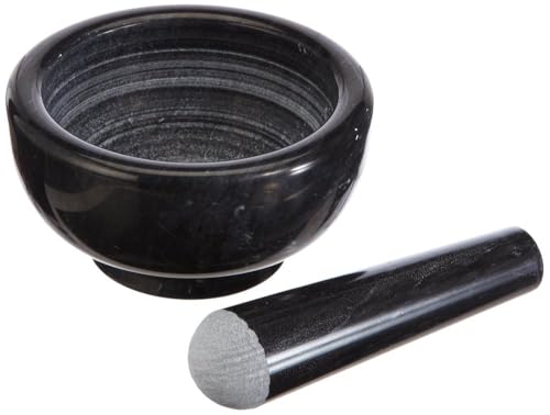 k-chenprofi-1002431011-marmor-m-rser-11-cm-schwarz-steinm-rser-aus-naturmarmor-g image 6