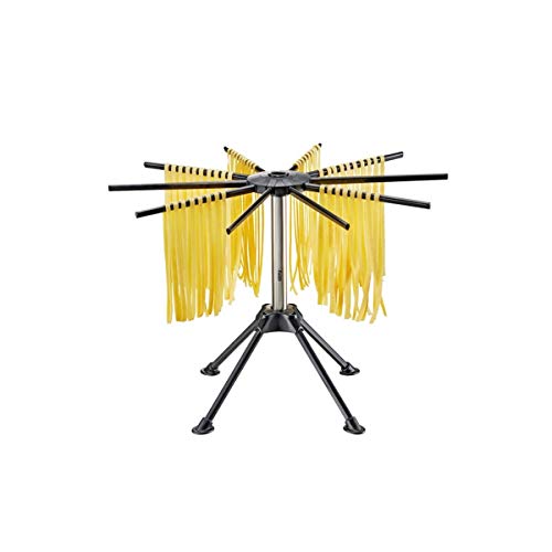 gefu-pastatrockner-diverso-klein-klappbarer-nudelst-nder-aus-edelstahl-mit-10-tr image 3