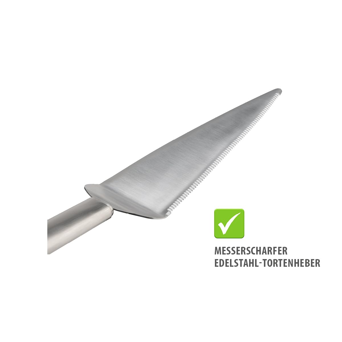 gefu-primeline-tortenheber-edelstahl-mit-gezahnter-spezialklinge-und-wellenschli image 4