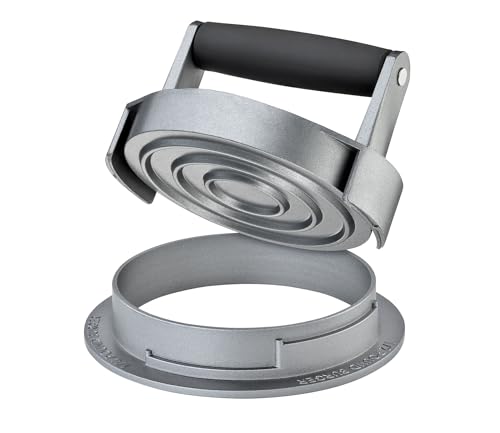 k-chenprofi-trio-hamburgerpresse-kp1066823000-pattie-form-f-r-3-gr-en-aluminiumb image 5