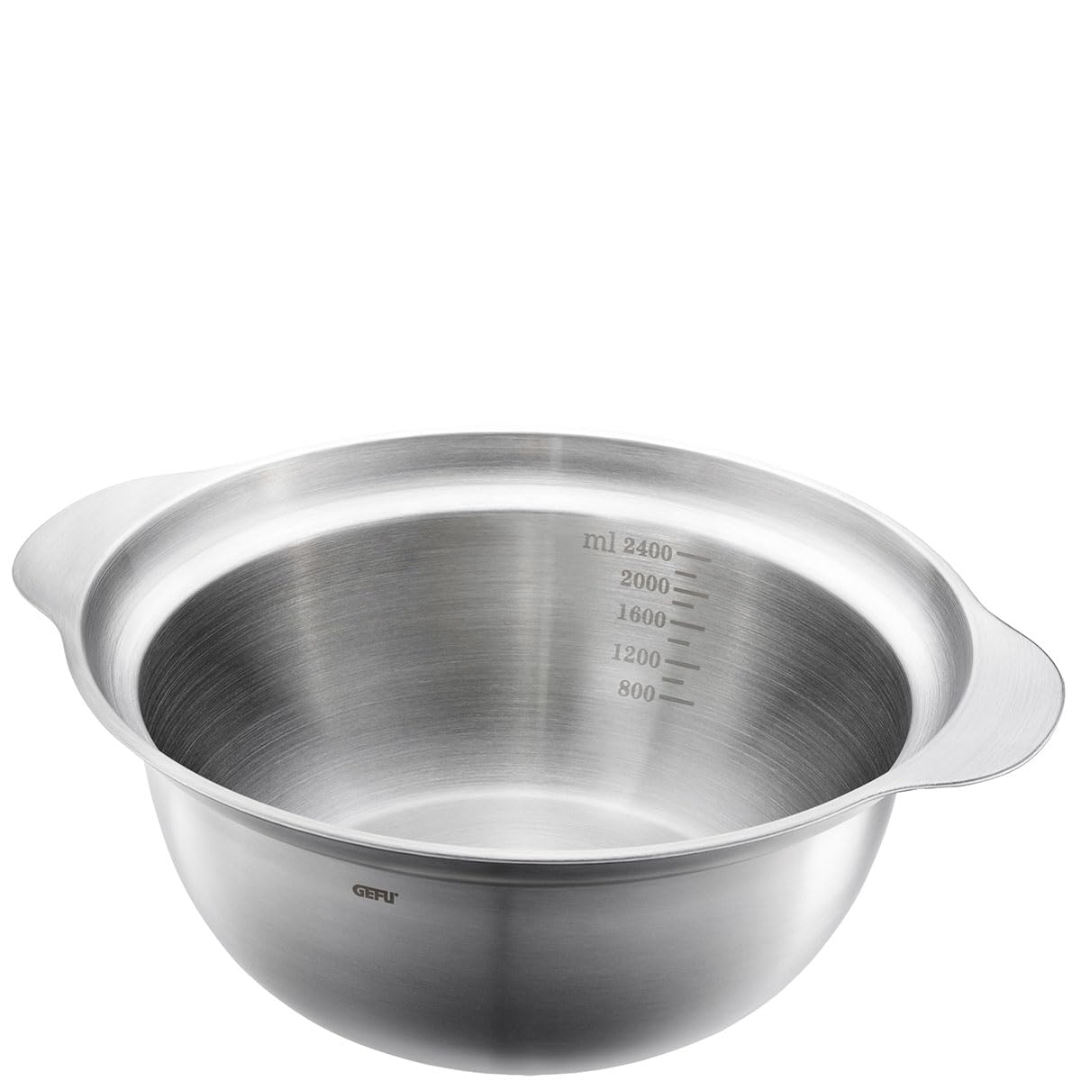 gefu-premio-edelstahlsch-ssel-27-cm-2-4-l-r-hrsch-ssel-mit-innenskalierung-griff image 1