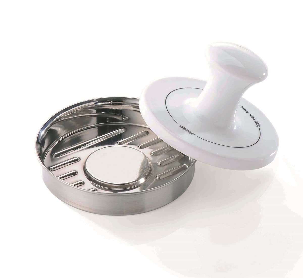 gefu-hamburgerpresse-spark-15410-burgerpresse-edelstahl-xl-15-cm-f-r-gleichm-ige image 2