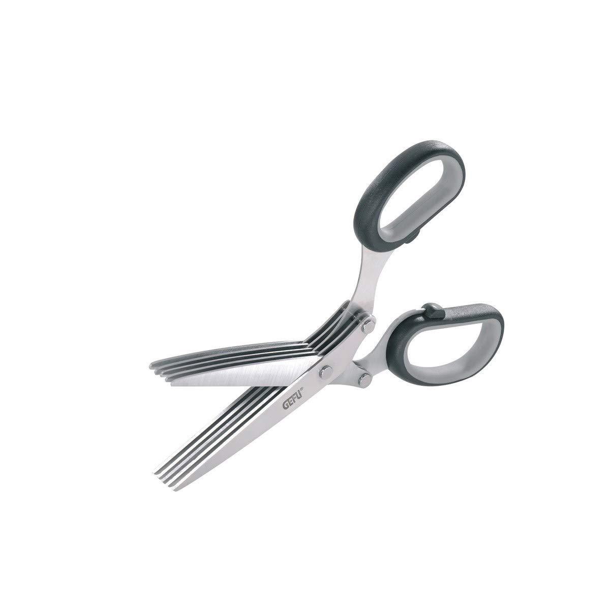 gefu-cutare-kr-uterschere-mit-5-fach-klinge-inkl-reinigungskamm-edelstahl image 1