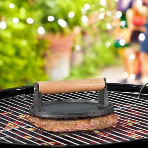 k-chenprofi-bbq-grillpresse-fleischbeschwerer-aus-gusseisen-1-kg-18-7-5-cm-palis image 8