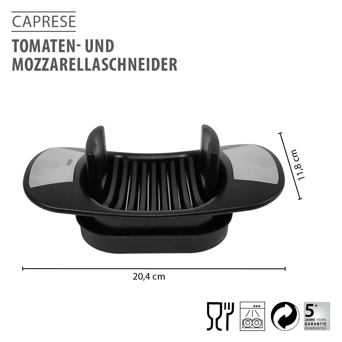 gefu-scheibenschneider-caprese-tomaten-mozzarellaschneider-mit-8-mm-scheiben-und image 3