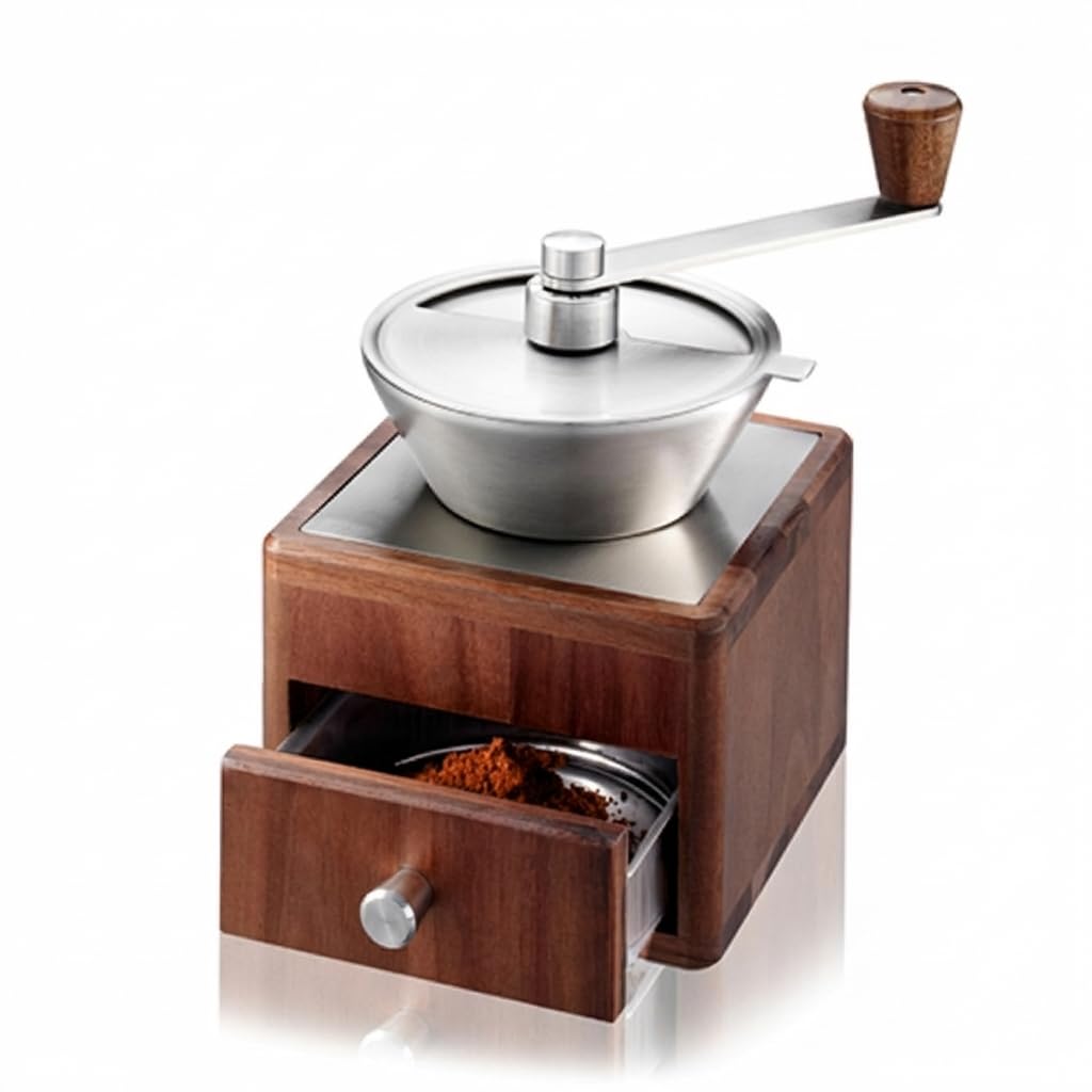gefu-giro-kaffeem-hle-manuelle-m-hle-mit-11-stufigem-keramikmahlwerk-50-g-beh-lt image 1