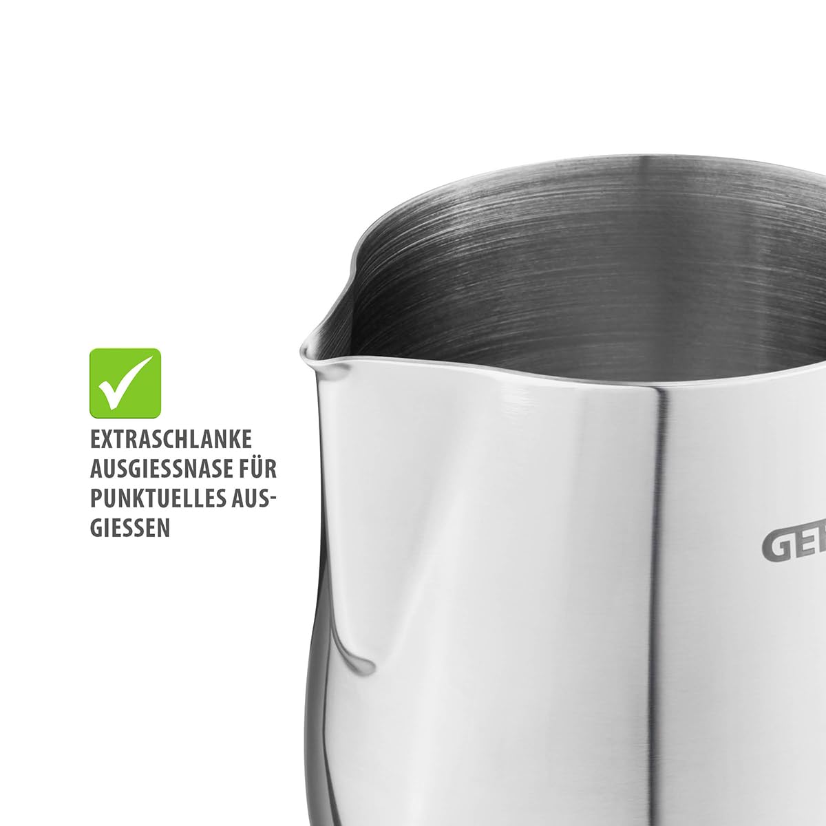 gefu-barista-milchk-nnchen-150-ml-edelstahl-milchkanne-mit-skala-und-feiner-ausg image 4