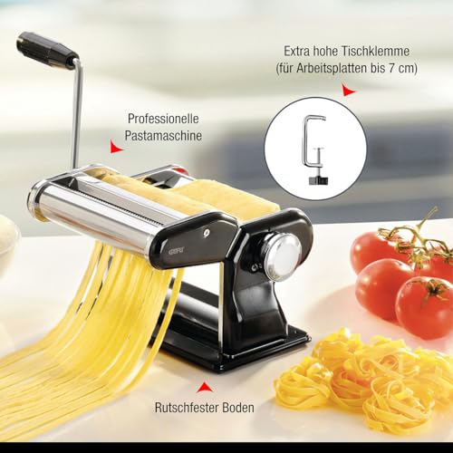 gefu-pasta-perfetta-nero-pastamaschine-manuelle-nudelmaschine-mit-verchromten-ca image 8