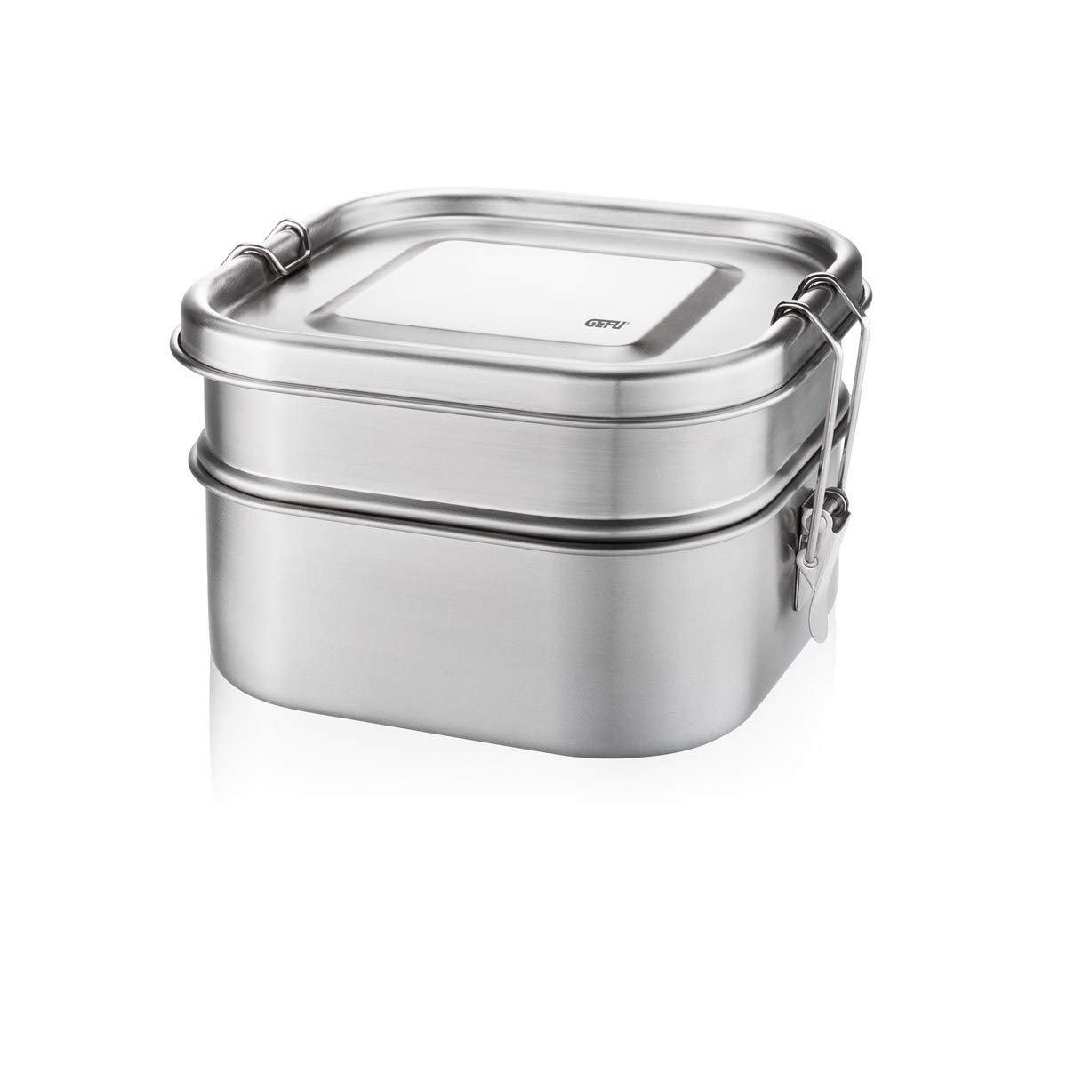 gefu-lunchbox-endure-doppelst-ckige-brotdose-im-retro-look-mit-zwei-ebenen-f-r-s image 2