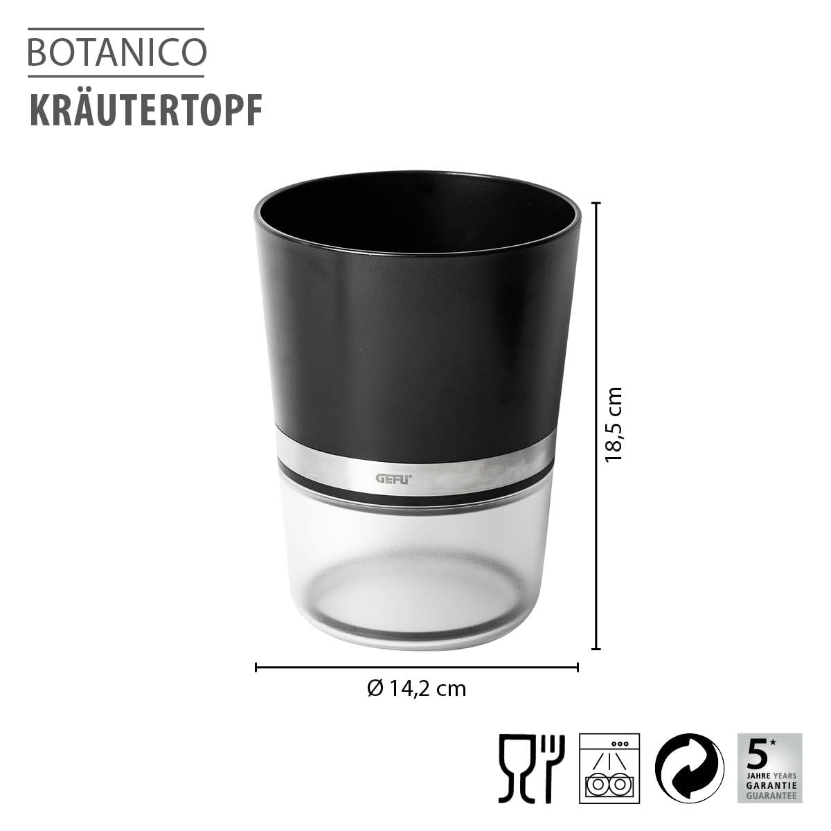 gefu-botanico-kr-utertopf-mit-selbstbew-sserungssystem-kr-utertopf-mit-500-ml-wa image 2