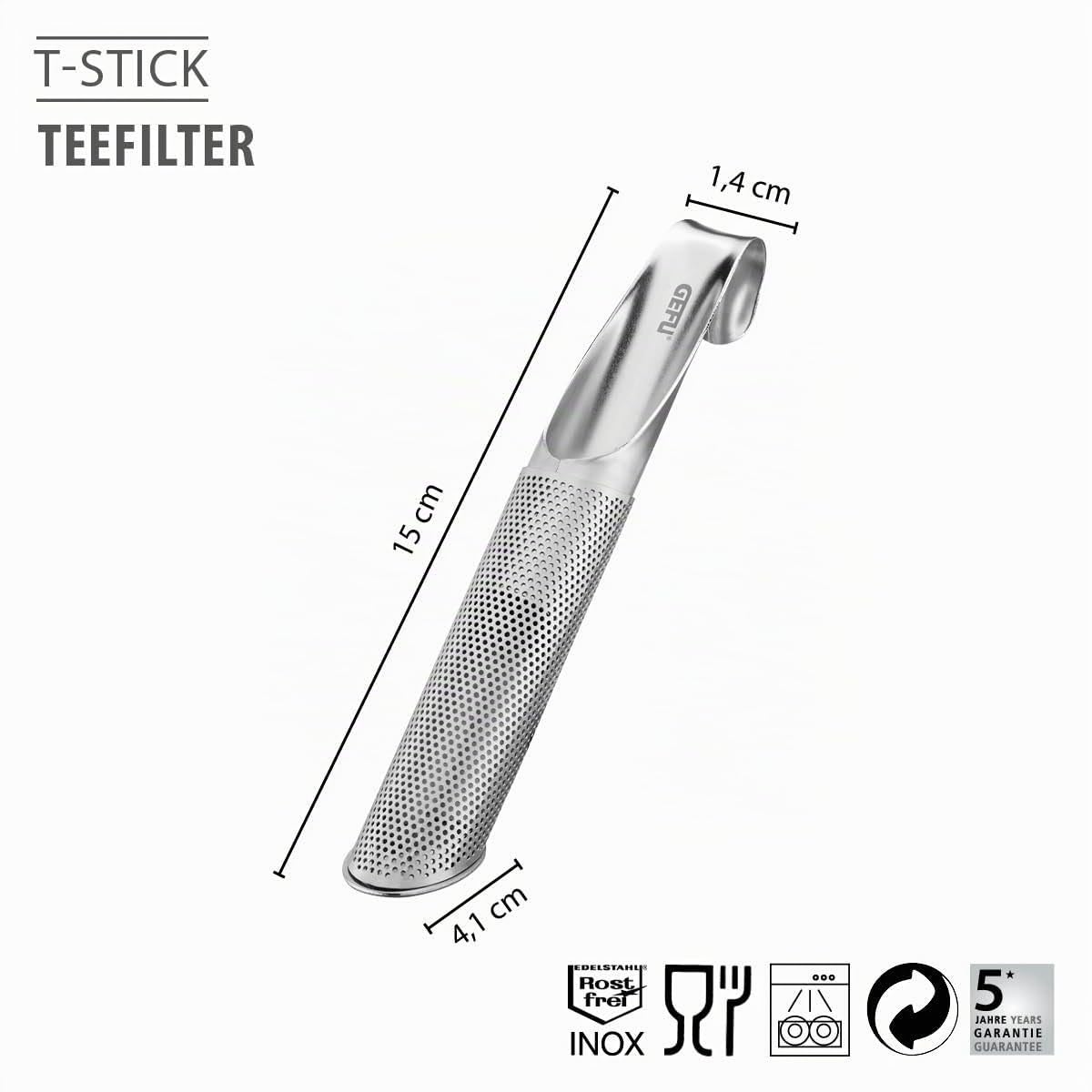 gefu-t-stick-teefilter-edelstahl-ei-mit-hochschiebbarem-sieb-und-feiner-lochung- image 2