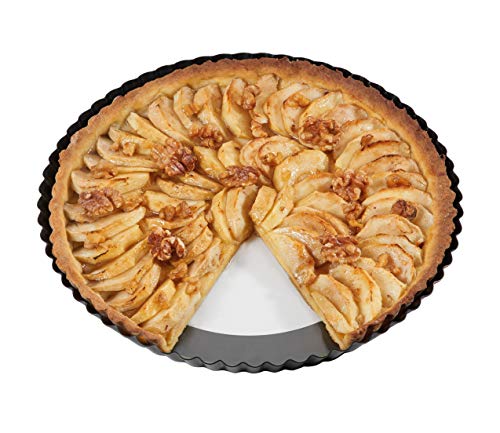 k-chenprofi-tarteform-bake-mit-hebeboden-aus-kristallglas-grau-stahlblech-mit-an image 4
