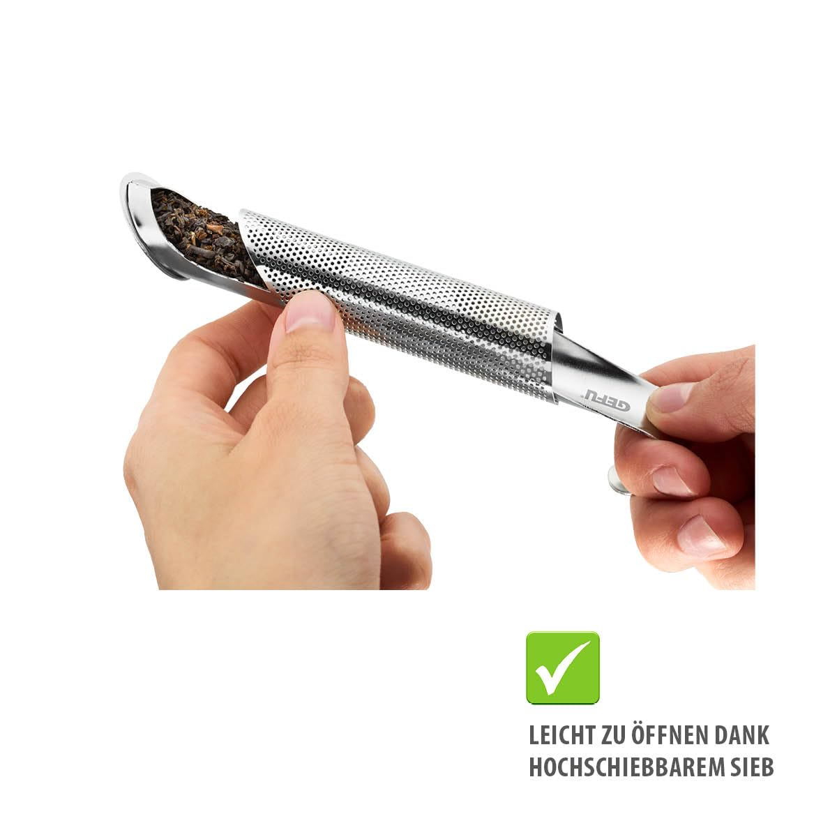 gefu-t-stick-teefilter-edelstahl-ei-mit-hochschiebbarem-sieb-und-feiner-lochung- image 4