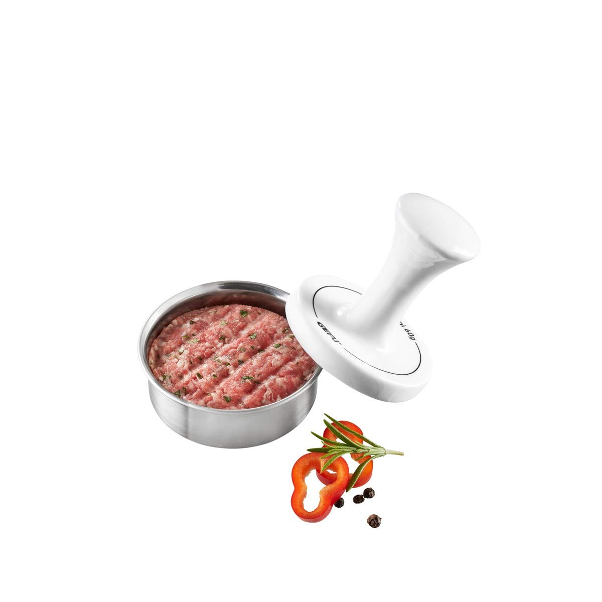 gefu-spark-hamburgerpresse-mini-burger-presse-7-8-cm-aus-edelstahl-60-g-patty-ma image 2