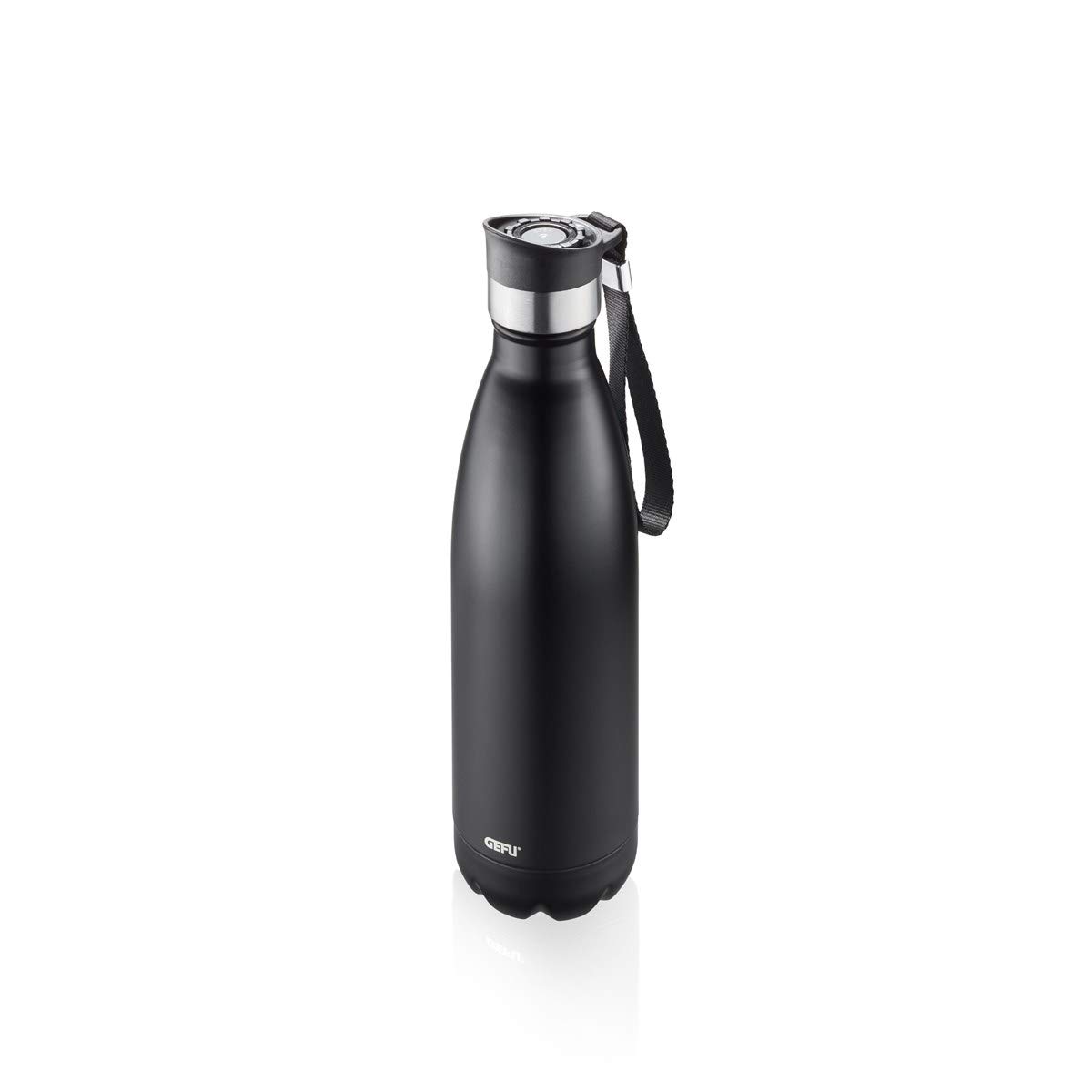 gefu-olimpio-thermoskanne-0-75-l-doppelwandige-isolierflasche-aus-rostfreiem-ede image 1