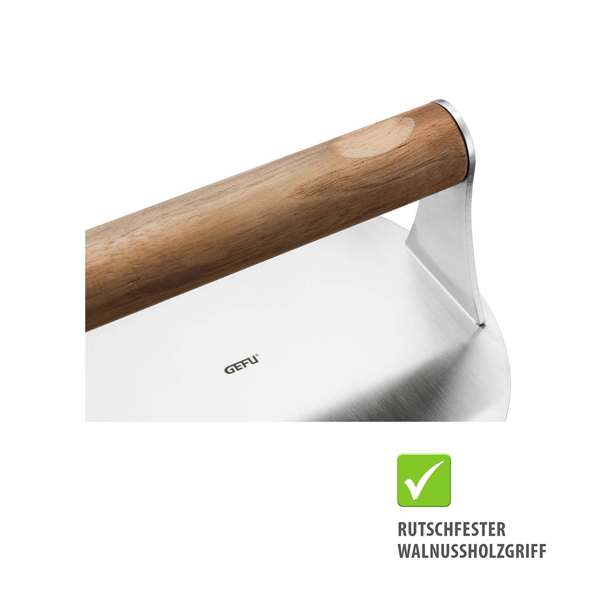gefu-burgerpresse-bbq-edelstahl-burger-smasher-mit-walnussholzgriff-5-mm-massiv- image 5