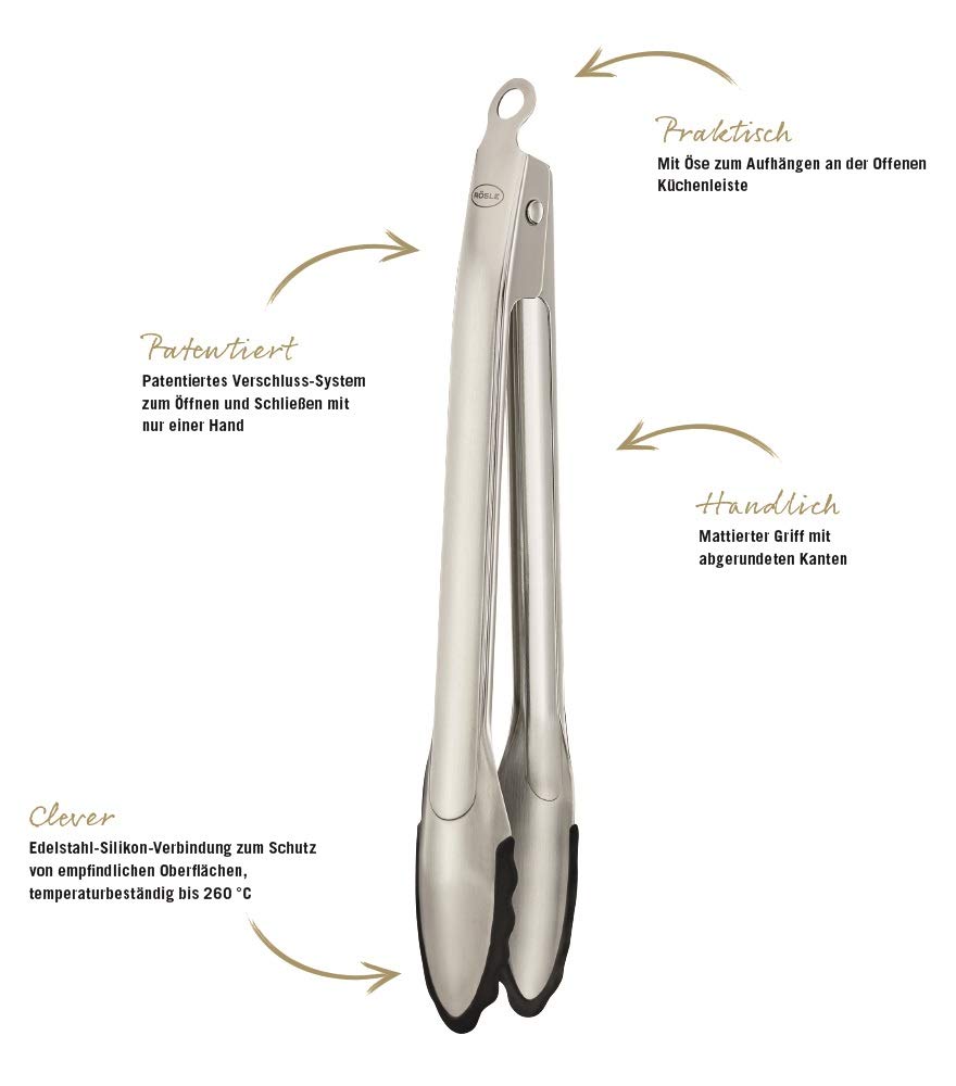 r-sle-gourmetzange-silikon-k-chen-und-grillzange-30-cm-mit-verschlusssystem-edel image 7