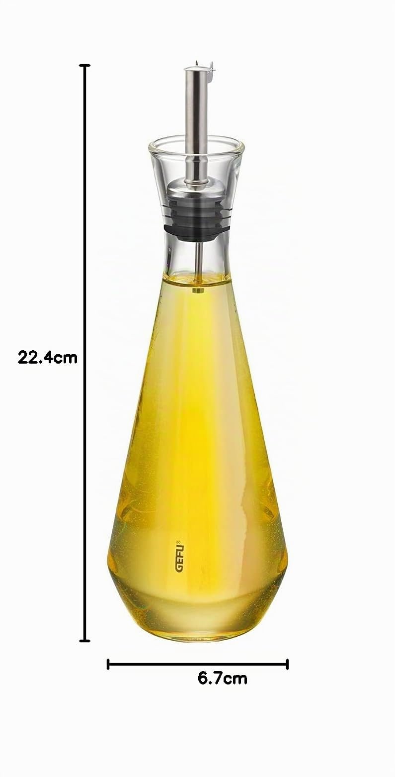 gefu-x-plosion-essig-l-spender-250-ml-kristallglas-mit-tropfsicherem-edelstahlau image 3