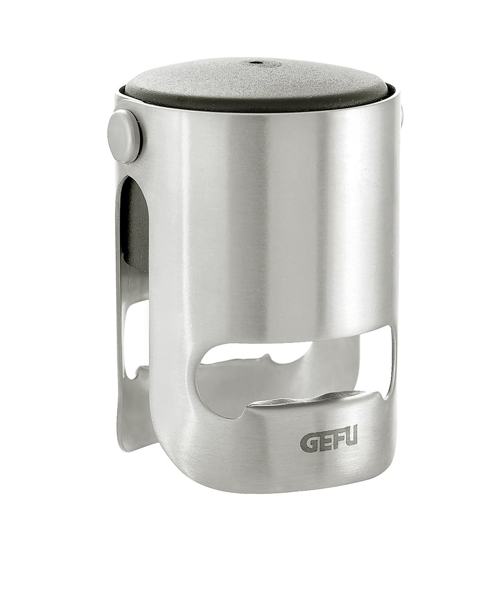 gefu-sparky-sektflaschenverschluss-aus-edelstahl-luftdichter-verschluss-f-r-sekt image 1