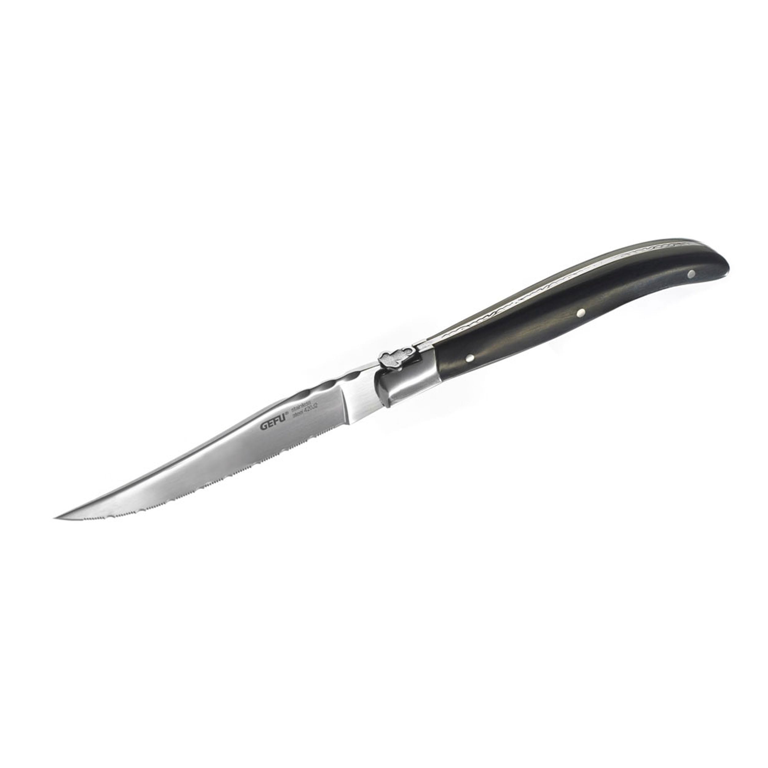 gefu-basco-steakmesser-set-4-st-ck-in-kiefernholz-box-steakbesteck-mit-ergonomis image 2