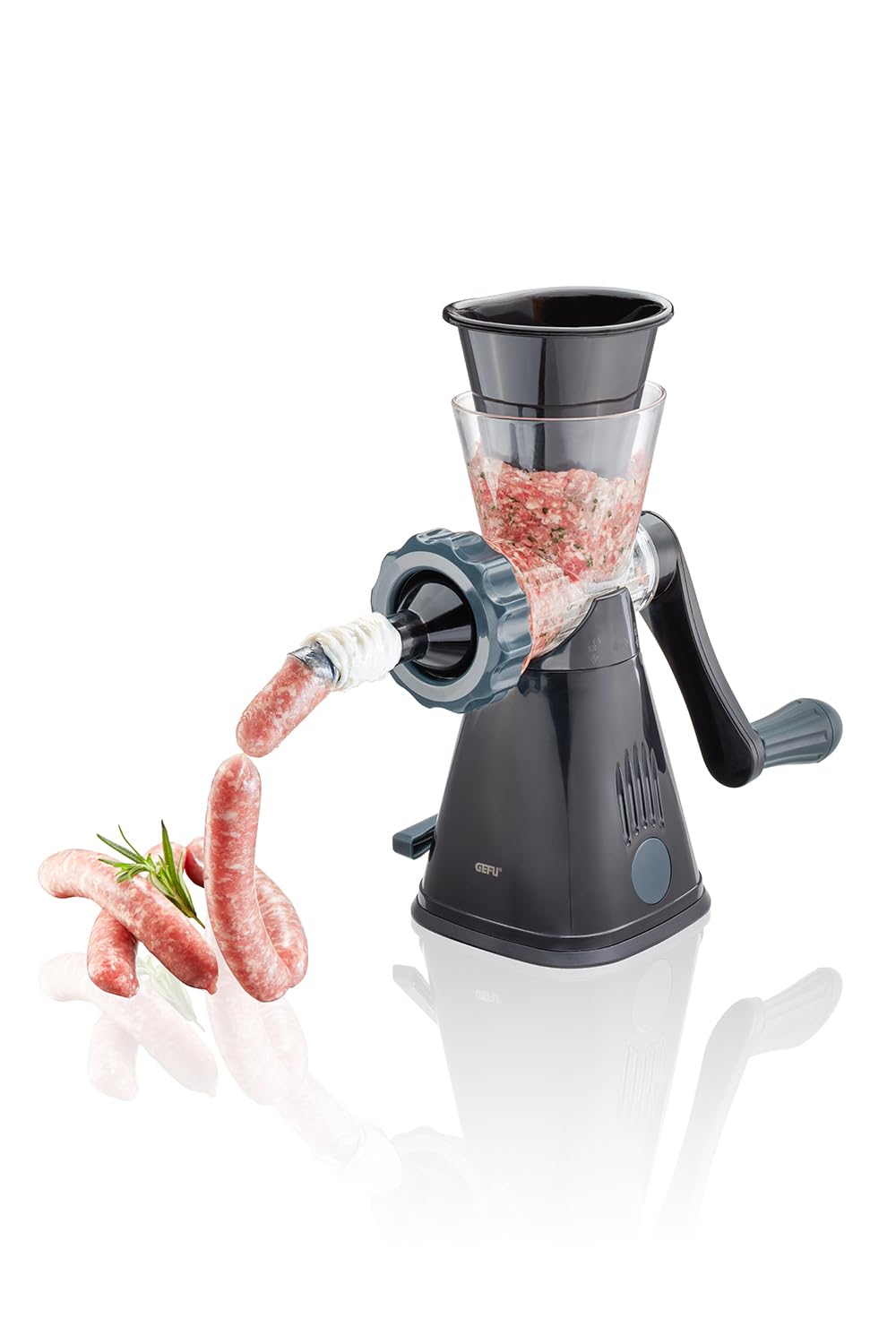 gefu-fleischwolf-metto-manuelle-k-chenmaschine-mit-wurstf-lltrichter-spritzgeb-c image 6