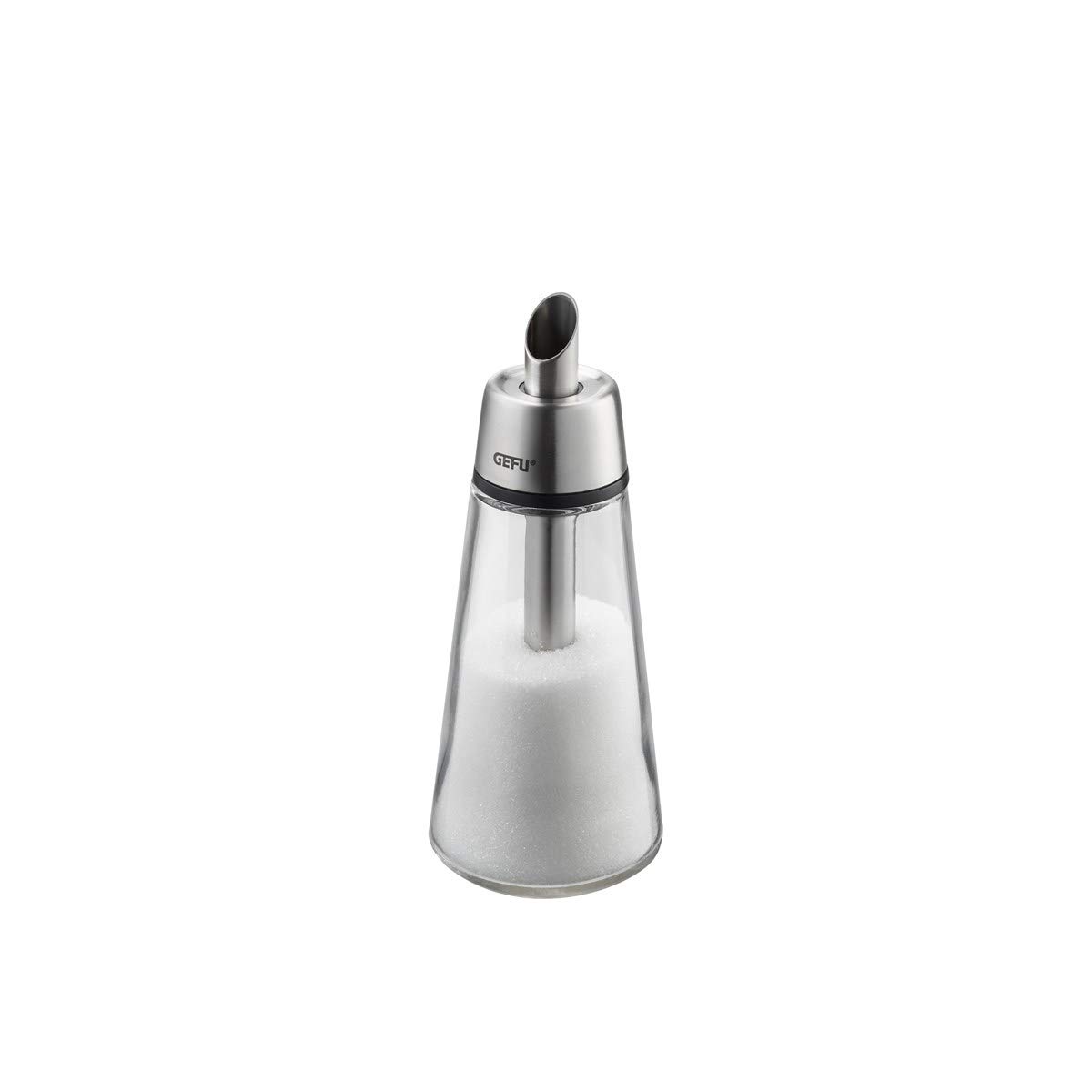 gefu-zuckerspender-brunch-glas-edelstahl-200-g-f-llvolumen-pr-zises-dosieren image 1