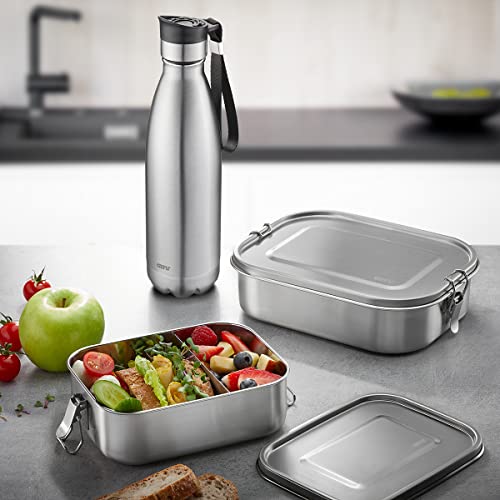 gefu-endure-lunchbox-1000-ml-edelstahl-brotdose-mit-trennsteg-auslaufsichere-ben image 8