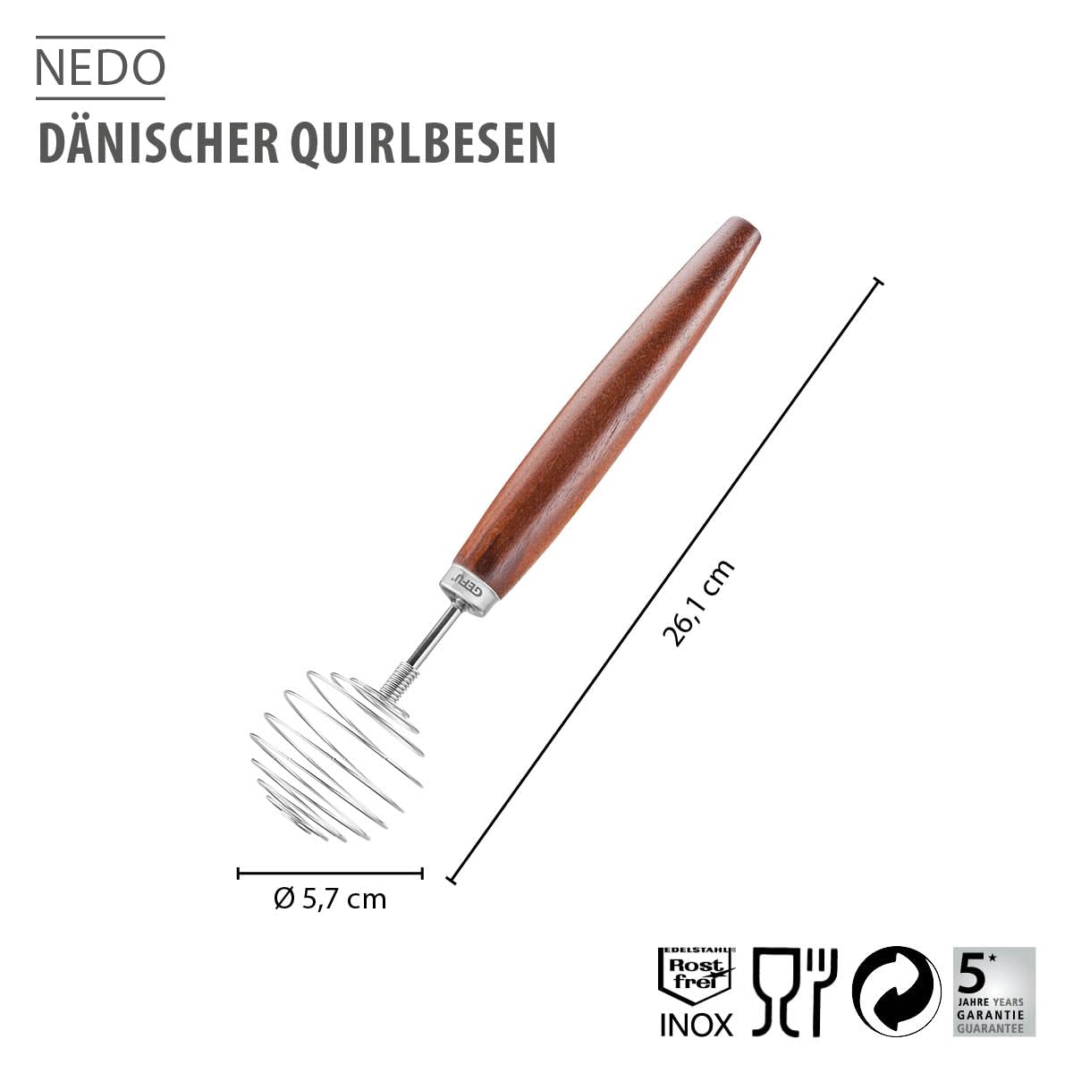 gefu-d-nischer-quirlbesen-nedo-edelstahl-spirale-mit-walnussholzgriff-f-r-dressi image 2