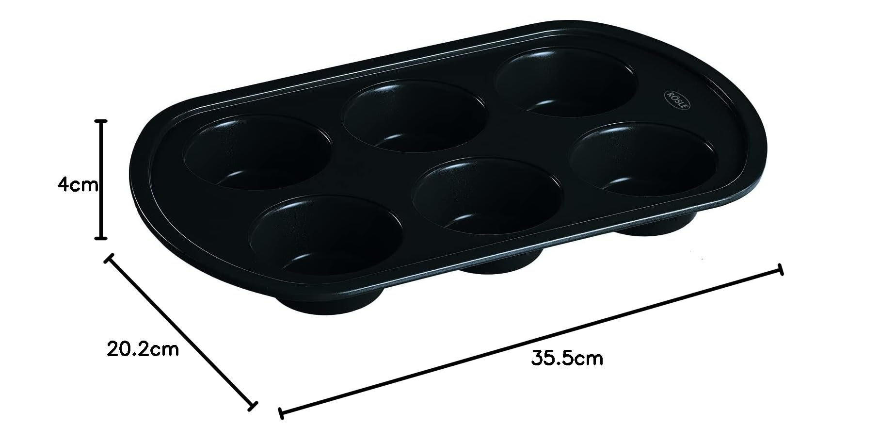 r-sle-barbecue-brat-und-backform-muffinform-f-r-6-muffins-stahlblech-antihaftbes image 6
