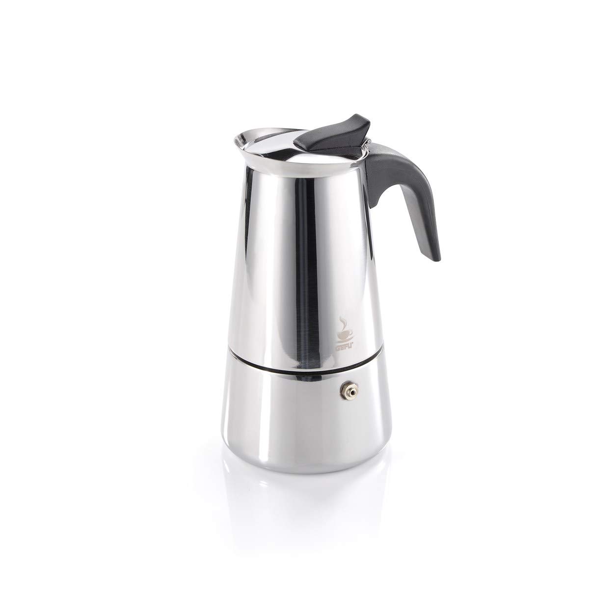 gefu-emilio-espressokocher-6-tassen-edelstahl-induktionsgeeignet-mit-tropffreier image 1