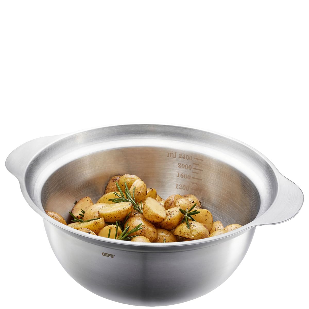 gefu-premio-edelstahlsch-ssel-27-cm-2-4-l-r-hrsch-ssel-mit-innenskalierung-griff image 2