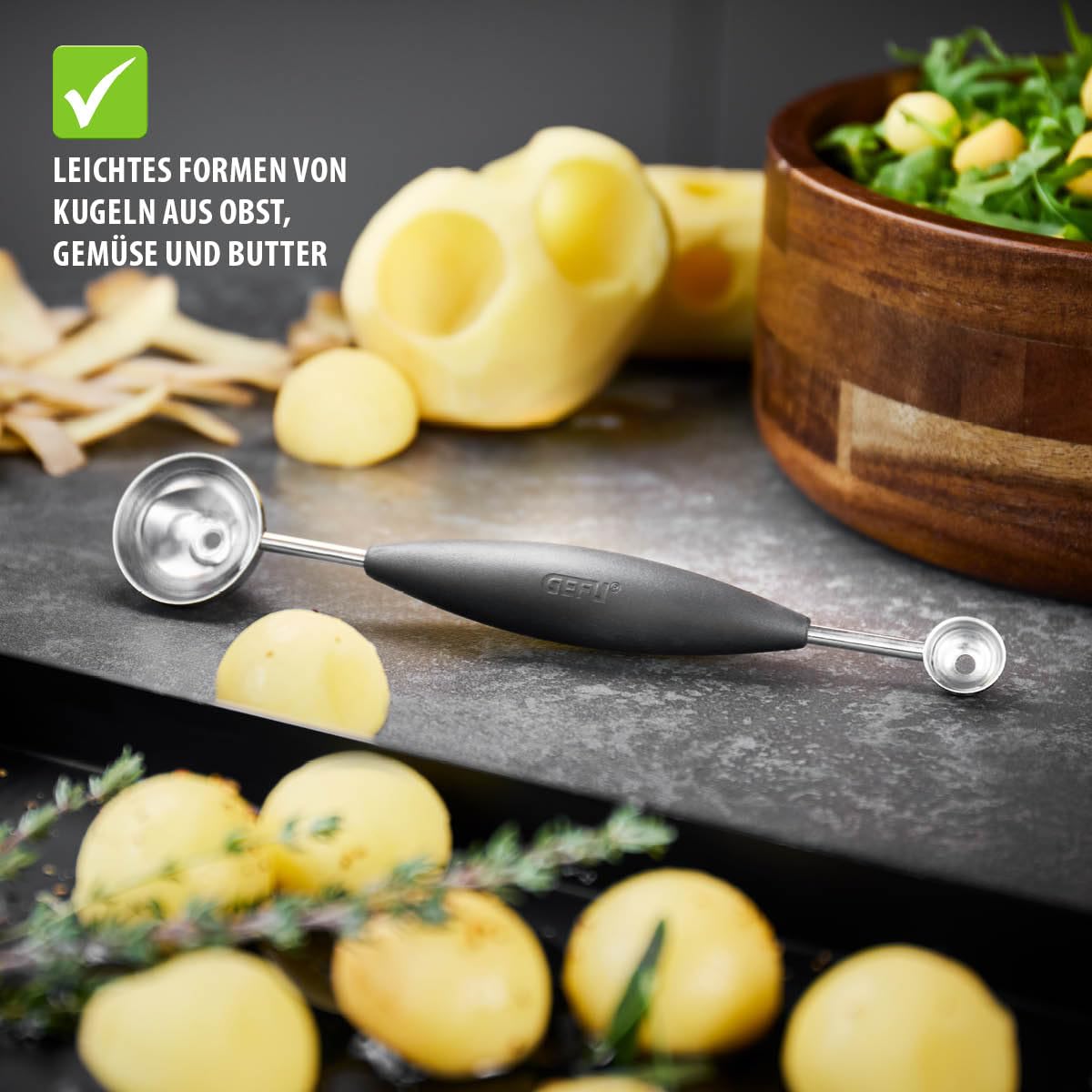 gefu-kugelausstecher-bolino-doppel-ausstecher-15-30-mm-f-r-obst-gem-se-butter-ed image 3