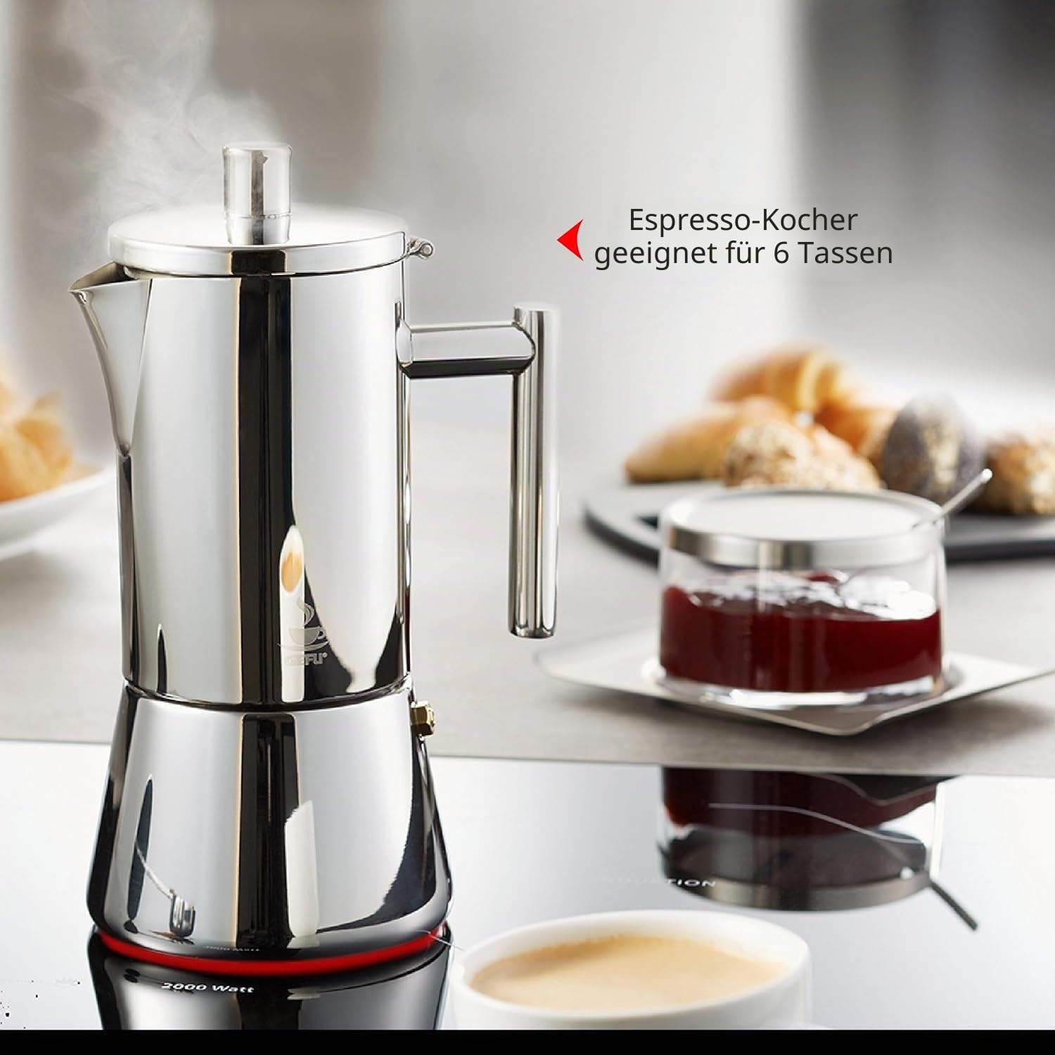 gefu-espressokocher-nando-f-r-6-tassen-edelstahl-espressokocher-mit-reduziersieb image 3