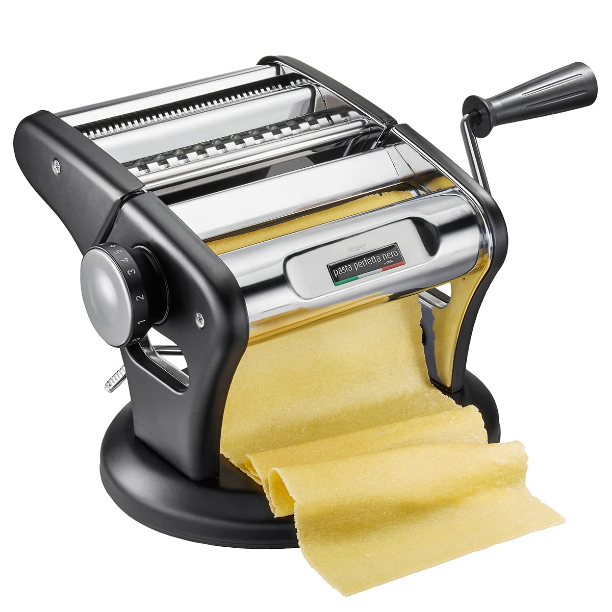 gefu-pasta-perfetta-excellence-profi-pastamaschine-nudelmaschine-mit-stufenloser image 1