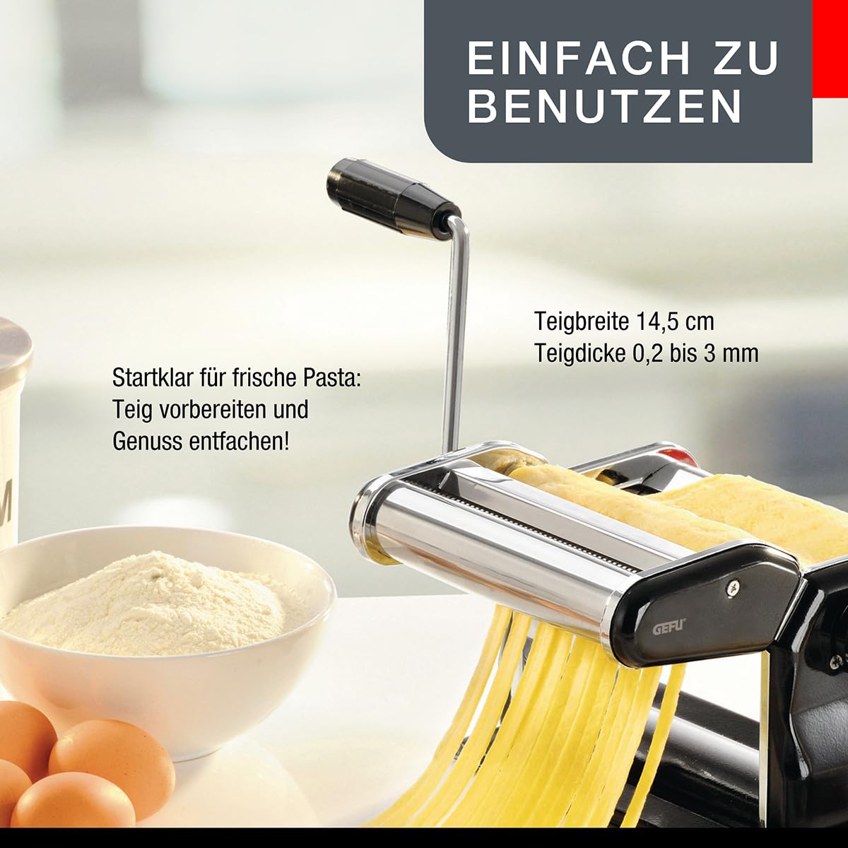 gefu-pasta-perfetta-nero-pastamaschine-manuelle-nudelmaschine-mit-verchromten-ca image 4