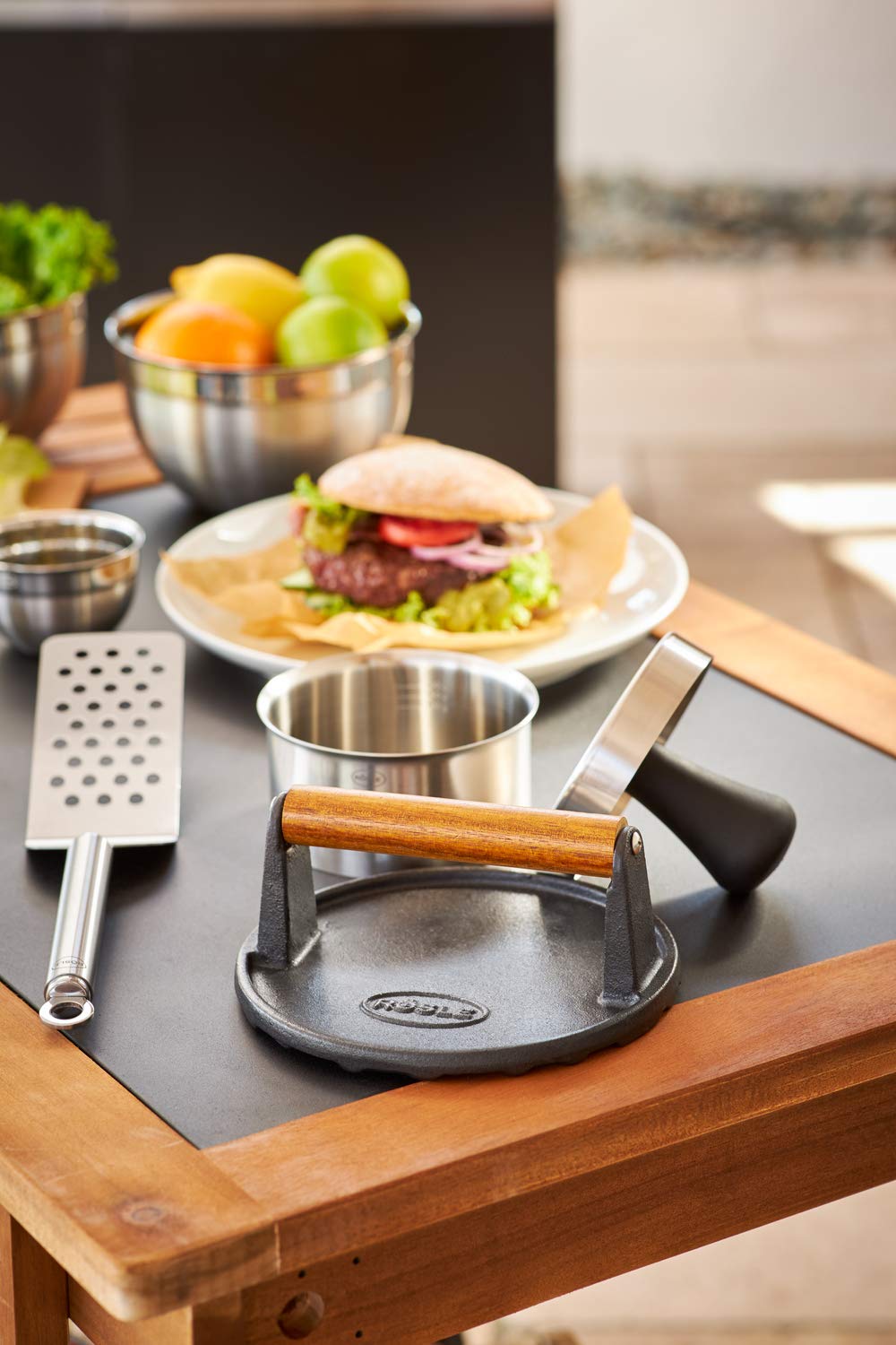 r-sle-barbecue-burger-set-3-teilig-mit-burgerpresse-pro-barbecue-gewicht-burgerw image 2