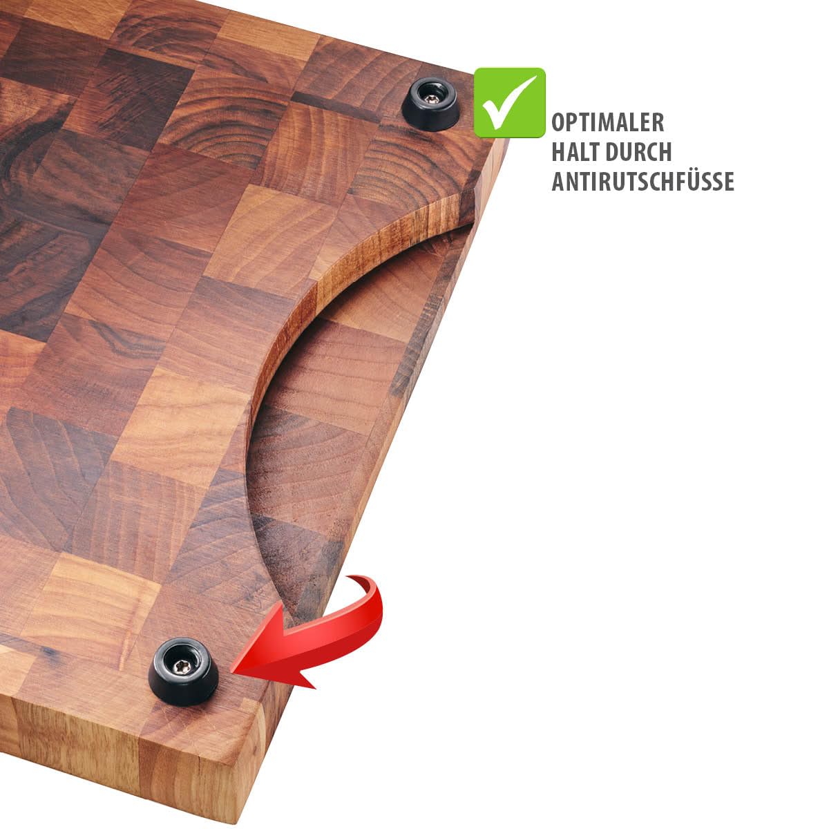 gefu-hackblock-enno-walnussholz-schneidebrett-4-cm-stirnholz-mit-saftrille-rutsc image 5