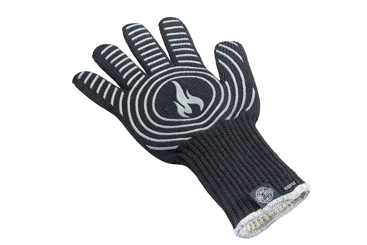 gefu-bbq-grillhandschuh-hitzebest-ndig-bis-250-c-silikonmuster-anti-rutsch-grip- image 1