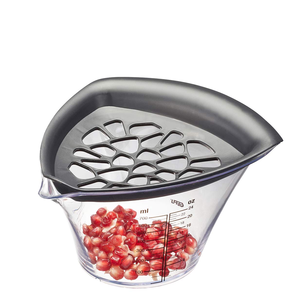 gefu-granatapfelentkerner-zitronenpresse-fruti-2-in-1-entsafter-mit-sieb-700-ml- image 3